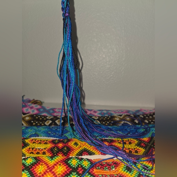 Colorful Woven Cowboy Hat Band - Picture 4 of 9